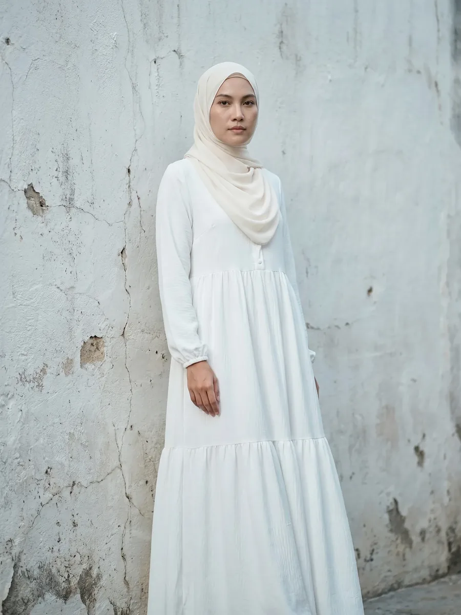 Esme Crinkle Premium Gamis
