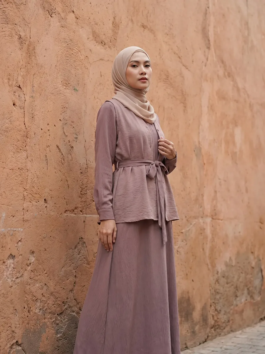 Lyra Crinkle Gamis Premium